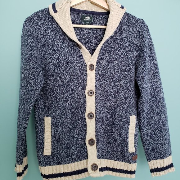 Roots Kids XL blue sock monkey sweater - Picture 1 of 4